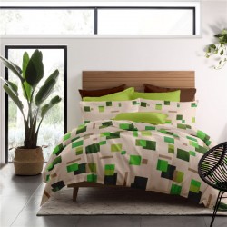 Lenjerie de pat bumbac Urban Green