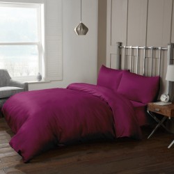 Lenjerie de pat bumbac Fucsia
