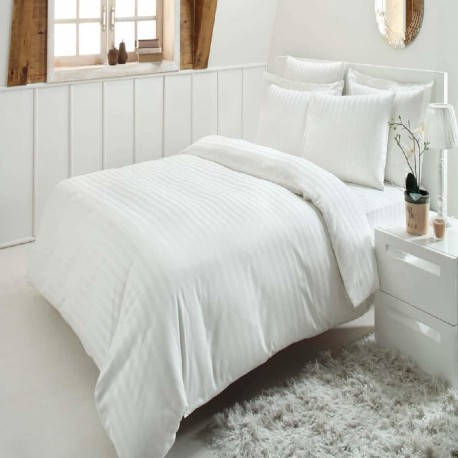 Lenjerie de pat bumbac satinat Softline Crem