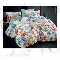 Lenjerie pat bumbac DANTELA Lotus 3D