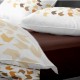 Cearsaf crepe maro inchis Moka cu elastic