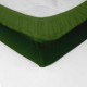 Cearceaf pat cu elastic bumbac creponat Verde Forest