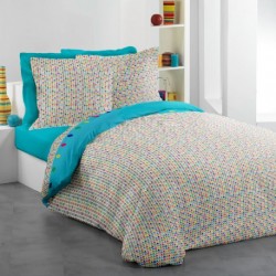 Lenjerie de pat bumbac Play Turquoise