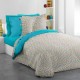 Lenjerie de pat bumbac Play Turquoise