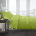 Lenjerie de pat Single Verde Lime