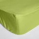 Cearceaf pat cu elastic bumbac creponat Verde Lime