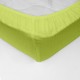 Cearceaf pat cu elastic bumbac creponat Verde Lime