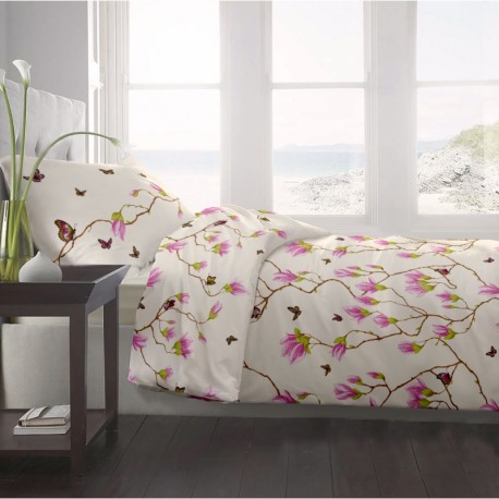 Lenjerie de pat bumbac Magnolia Pink