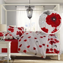 Lenjerie Pat Bumbac Creponat Poppy