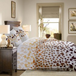 OFERTA 3 PIESE, Matisse Bej, lenjerie pat bumbac 100%