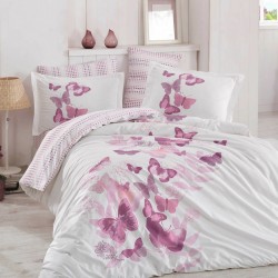 Lenjerie de pat bumbac Sueno Blue
