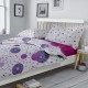 Lenjerie de pat bumbac Liliac Dots