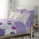 Lenjerie de pat bumbac Dots Lila & Lila