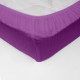 Cearsaf  crepe Mov-Orhide cu elastic