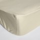Cearsaf  crepe crem - vanilla cu elastic