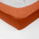 Cearsaf  crepe Pumpkin cu elastic