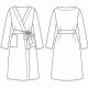 Halat baie KIMONO